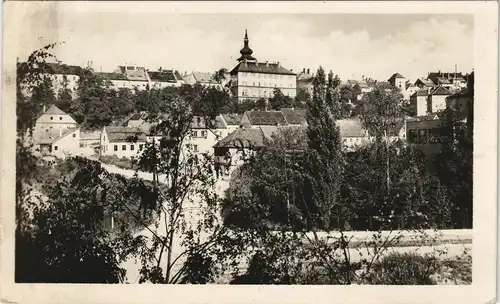 Postcard Saaz (Eger) Žatec Stadtpartie 1963