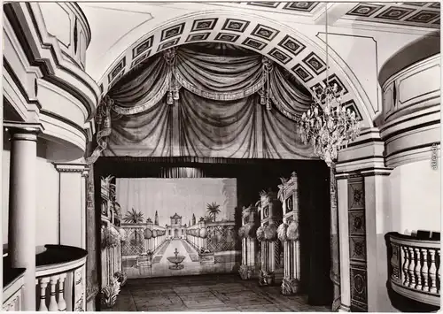 Ansichtskarte Gotha Bühne Theater Ekhofftheater DDR Postkarte 1979