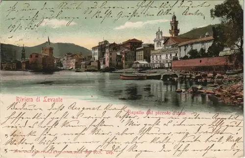 Cartoline Santa Margherita Ligure Santa Margaita Riviera di Levante 1905