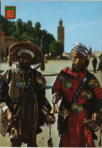 Marokko Beduinen Trachten Typen Maroc Typique Einheimische Natives 1975
