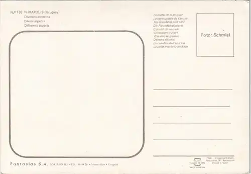 Piriápolis- Piriápolis PIRIAPOLIS (Uruguay) Strand & Schönheit 1975