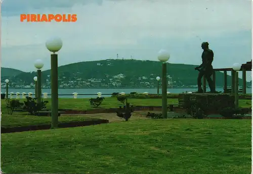 Postcard Piriápolis Panorama Stadt-Teilansicht 1975