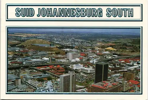 Postcard Johannesburg Luftaufnahme (Aerial View) Panorama 1990