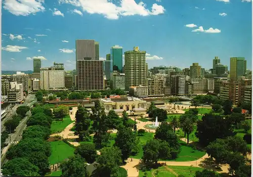 Johannesburg Panorama Luftaufnahme (Aerial View) Joubert Park City View 1995