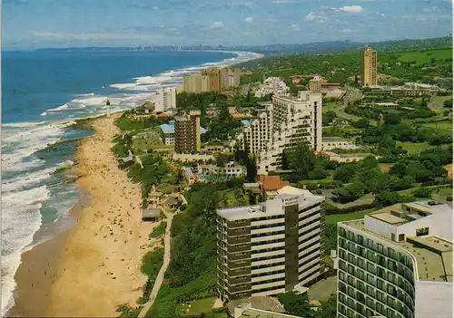 UMHLANGA ROCKS UMHLANGA ROCKS Natal Beach Ocean Aerial View 1975