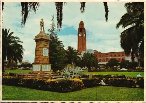 Postcard Klerksdorp THE MUNICIPAL OFFICES Transvaal, Südafrika 1970