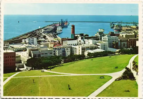 Postcard Port Elizabeth Hafen (Harbour) Port Panorama Ansicht 1970
