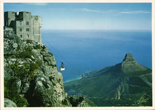 Kapstadt Kaapstad Arriving at the Upper Cable Station 1 097 m  city 1985