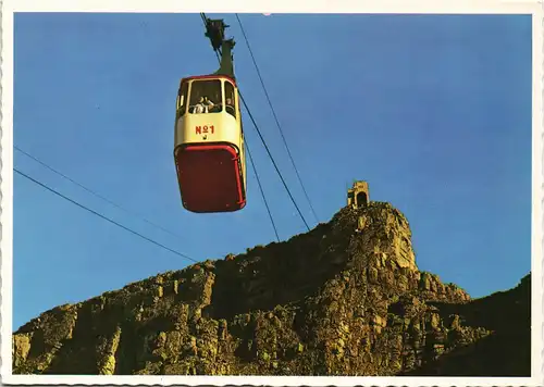 Kapstadt Kaapstad Sewe minute Tafelberg met 'n asembenemende uitsig 1983