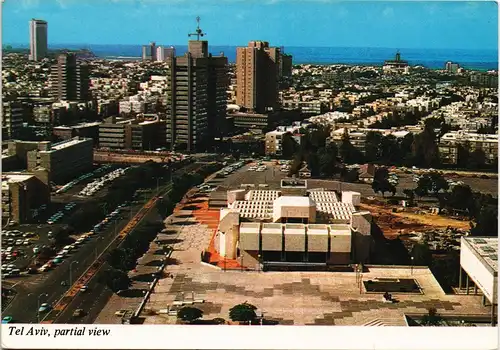 Tel Aviv-Jaffa תל אביב-יפו Tel Aviv-Jafo Luftaufnahme Partiel View City 1980