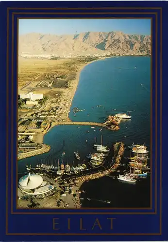 Eilat אילת Luftaufnahme (Aerial View) Panorama Berge, Rotes Meer 2000