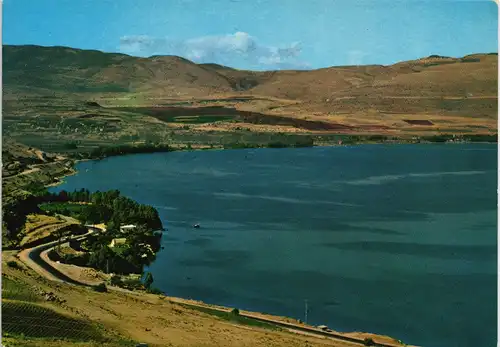 Tiberias ‏טבריה‎ Twerja ‏طبرية‎ VIEW KIRYAT SHMUEL TOWARDS LAKE 1970