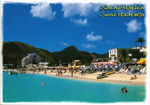 Postkaart Philipsburg-Sint Maarten Hotel 2002