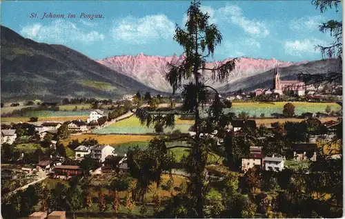St. Johann im Pongau Sankt Johann im Pongau Panorama-Ansicht 1910