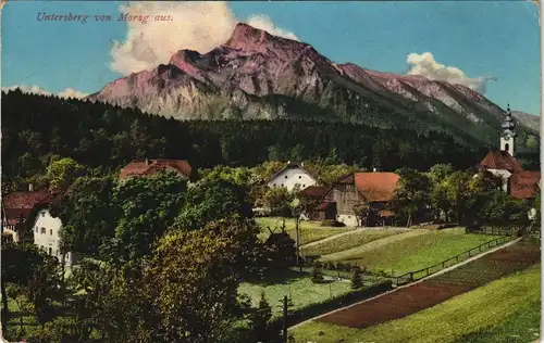 Ansichtskarte Morzg-Salzburg Untersberg von Morzg aus 1910