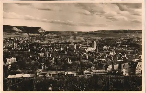 Ansichtskarte Jena Panorama-Ansicht Stadt Gesamtansicht 1940