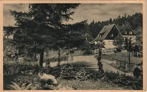 Zwiesel-Bad Gottleuba-Berggießhübel Stadtteil Zwiesel Teilansicht Wohnaus  1940