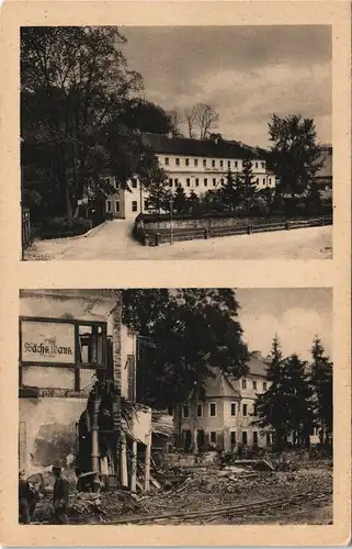 Bad Gottleuba-Bad Gottleuba-Berggießhübel 2 Bild Vor und Nach Unwetter 1927