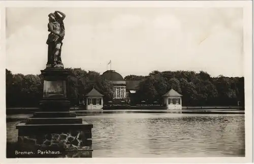 Ansichtskarte Bremen Parkhaus (Bürgerpark) 1930