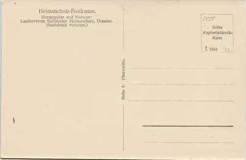 Ansichtskarte Oberwartha-Dresden 5 Brüder - Edelkastanien 1928