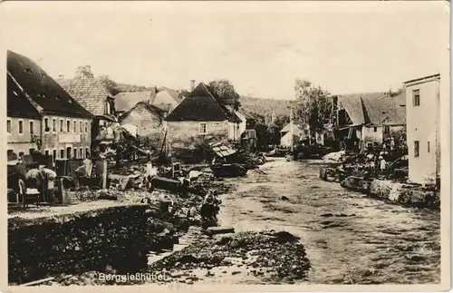 Bad Gottleuba-Berggießhübel Gottleubatal - Berggießhübel Unwetter 8. Juli 1927