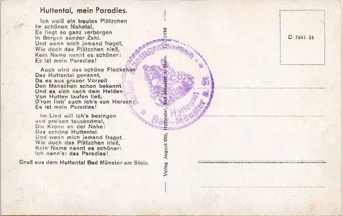 Bad Münster am Stein-Ebernburg Ebernburg Huttental Einst und Jetzt 1935