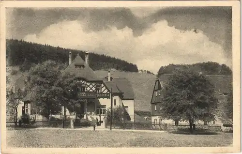 Ansichtskarte Bad Gottleuba-Bad Gottleuba-Berggießhübel Bienhof 1928
