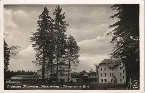 Elbingerode Diakonissen-Mutterhaus Neuvandsburg Foto Ansichtskarte 
1934 #