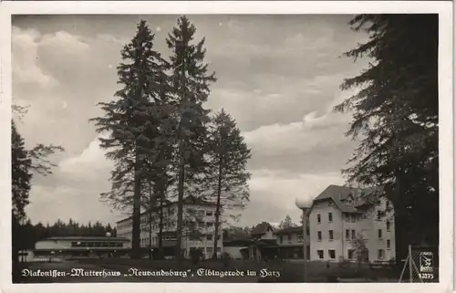 Elbingerode Diakonissen-Mutterhaus Neuvandsburg Foto Ansichtskarte 
1934 #