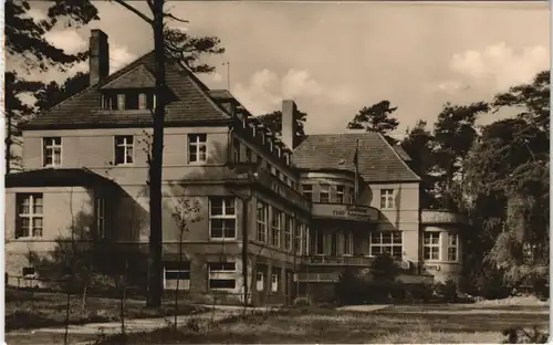 Ansichtskarte Arendsee (Altmark) FDGB Ferienheim Waldheim 1958
