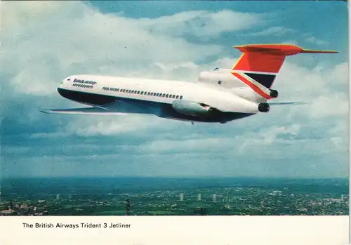 The British Airways Trident 3 Jetliner Flugwesen - Flugzeuge 1970