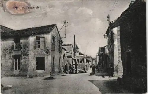 CPA Époye Straßenpartie Soldaten WK1 Militaria 1918