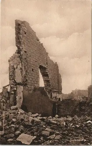 CPA Somme Py Somme Py Militaria, WK 1 1916