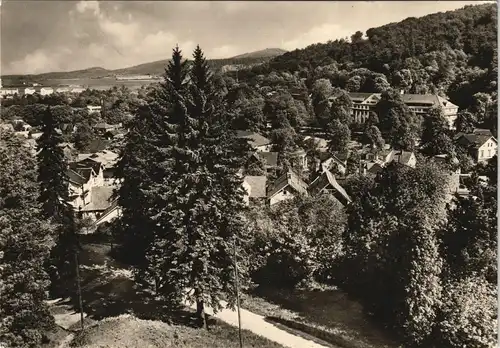 Bad Liebenstein Panorama-Ansicht, Region Thüringen, DDR AK 1976/1974