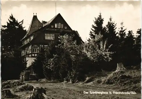Friedrichroda FDGB-Erholungsheim "Spießberghaus" DDR Ansicht 1968