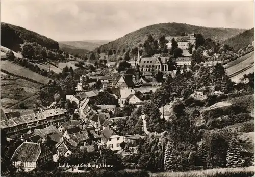 Ansichtskarte Stolberg (Harz) Stadt 1968