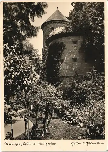 Ansichtskarte Überlingen Parkpartie - Turm 1940