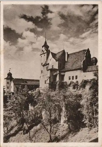 Ansichtskarte Glauchau Schloss 1934