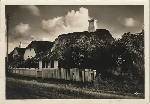 Ansichtskarte Westerland-Sylt Bauernhäuser aus Alt 1938