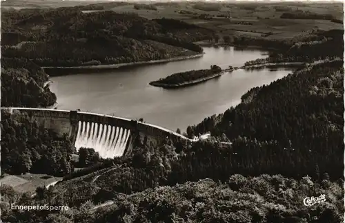Ansichtskarte Breckerfeld Luftbilder Ennepetalsperre 1963