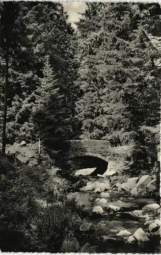 Ansichtskarte Braunlage Die Bärenbrücke 1958