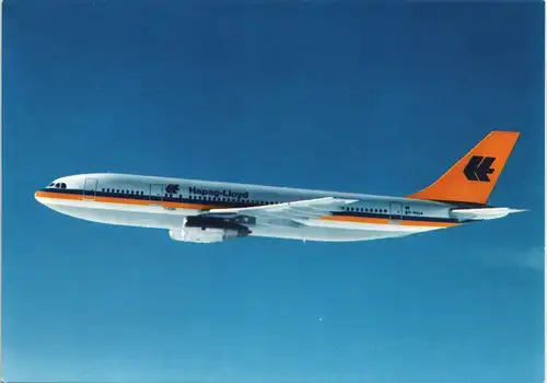 Ansichtskarte  Hapag-Lloyd Airbus A-300 B4 Flugwesen - Flugzeuge 1992