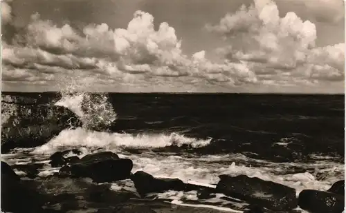 Lübeck Lübecker Buch bei Windstärke 7 1960   gelaufen mit Stempel NIENDORF