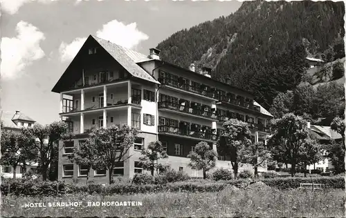 Ansichtskarte Bad Hofgastein HOTEL SENDLHOF BAD HOFGASTEIN 1965