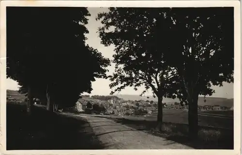 Schnett-Masserberg Panorama  1960    Landpoststempel "Schnett über Eisfeld"