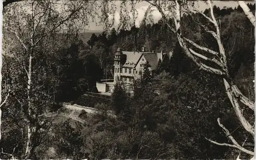 Ansichtskarte Bad Frankenhausen SVK-Sanatorium Haus Hoheneck DDR AK 1958