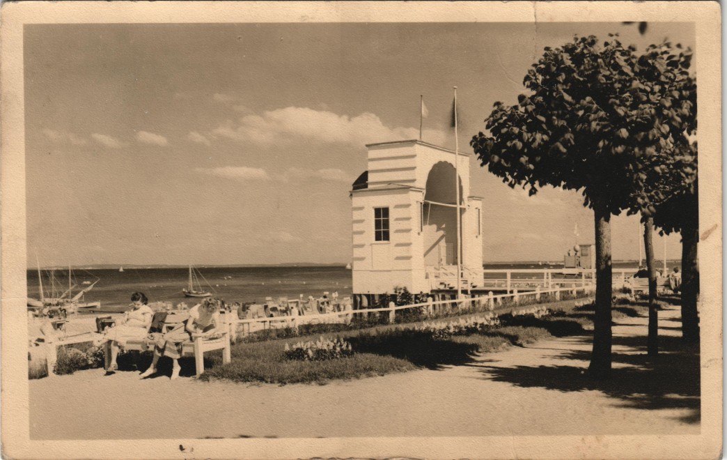 Bansin Heringsdorf Usedom Strand Ostsee Ostseebad Zu Ddr Zeiten 1955 Nr 2254 Oldthing Ansichtskarten Deutschland Unsortiert