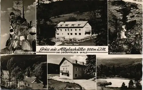 .Bayern Gasthof und Pension Blei, Altglashütte, Oberpfälzer Wald 1962