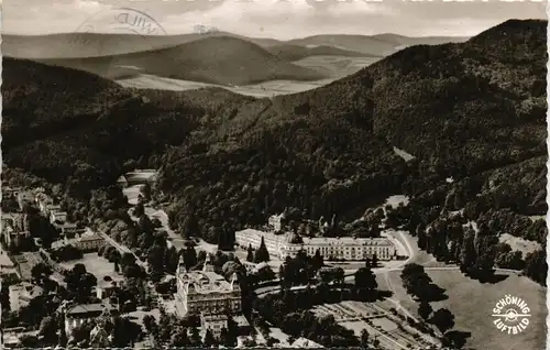 Ansichtskarte Bad Wildungen Luftbild Weltbad vom Flugzeug aus 1962