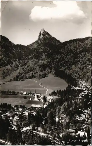 Ansichtskarte Kreuth Panorama-Ansicht 1957